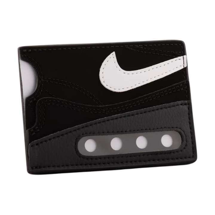 Nike Nike Icon PU Polyurethane Card Holder Unisex Black