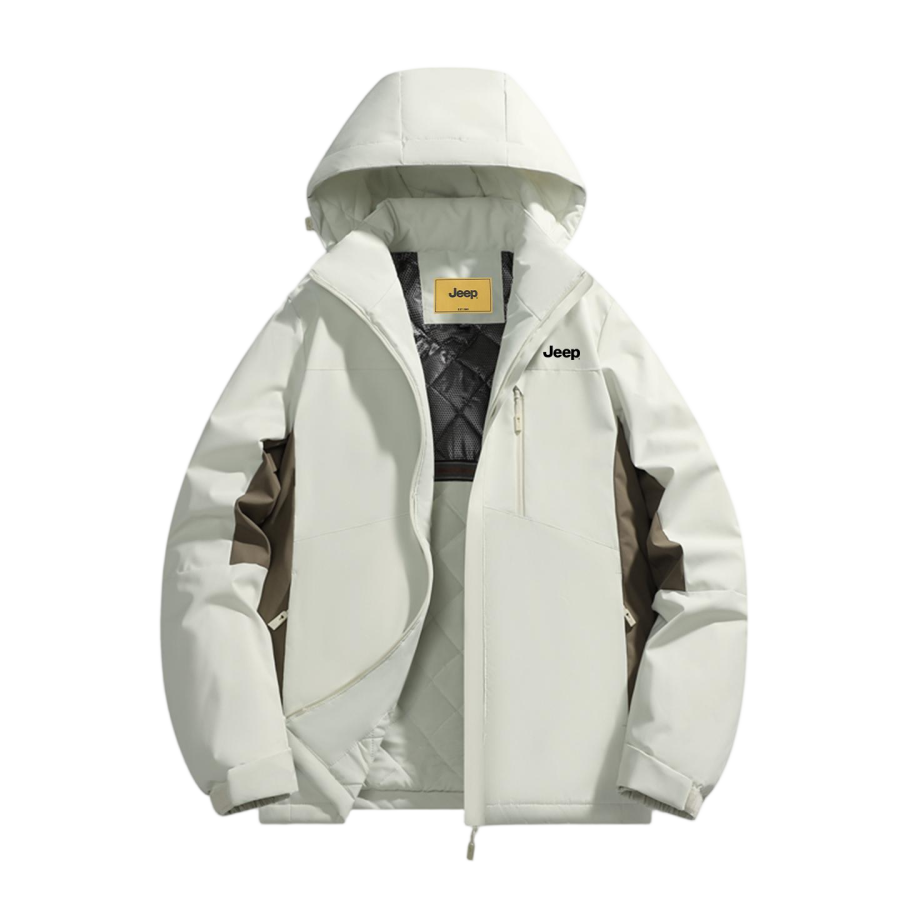 Jeep Great Cherokee Outdoor Casual Puffer Jacket Unisex