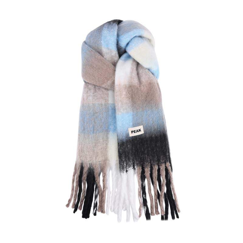 PEAK PEAK Polyester Knit Scarves Unisex