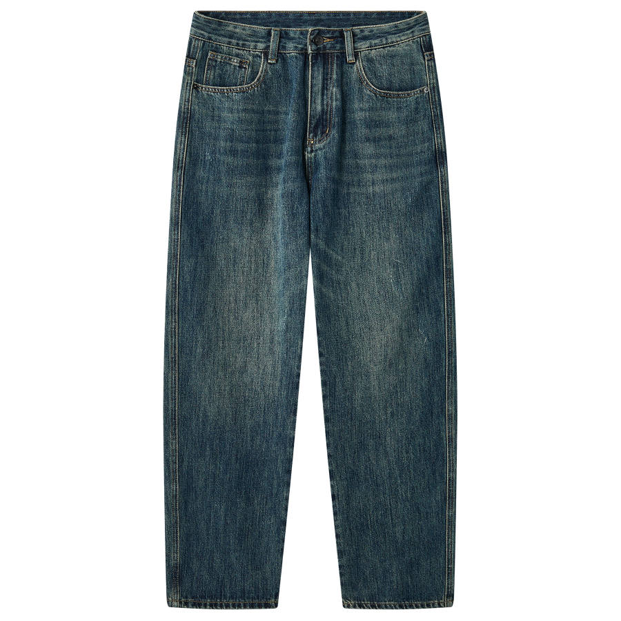 Jeep Jeans Men's Blue Moderate Slim Fit Pants