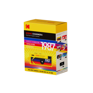 KODAK Charmera Digital Cameras CMOS 1.6 Megapixels Transparent Shell Design, Mystery Box Collection