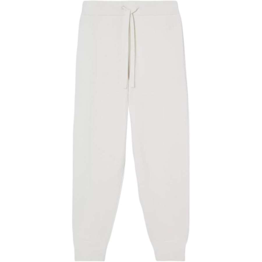 Burberry FW22 Knitted Sweatpants Women's White