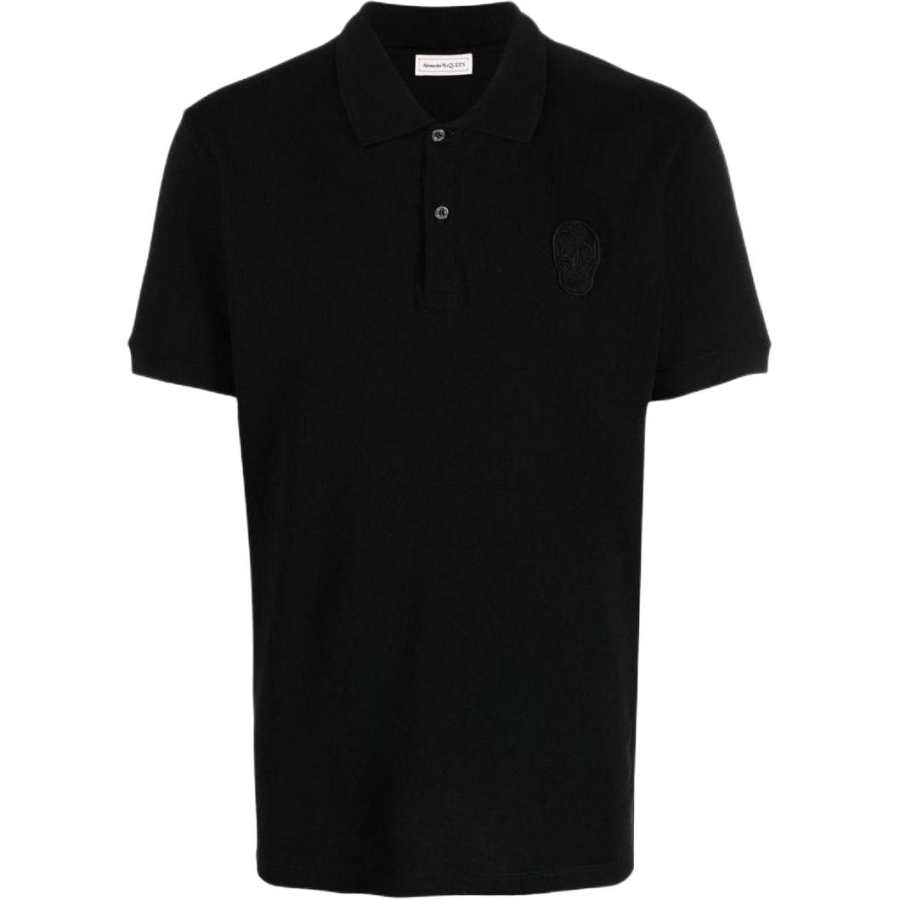 Alexander McQueen Polo Shirt Men's Black