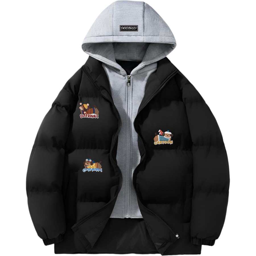 DEERWAY DEERWAY Puffer Jackets Unisex Hooded Moderate