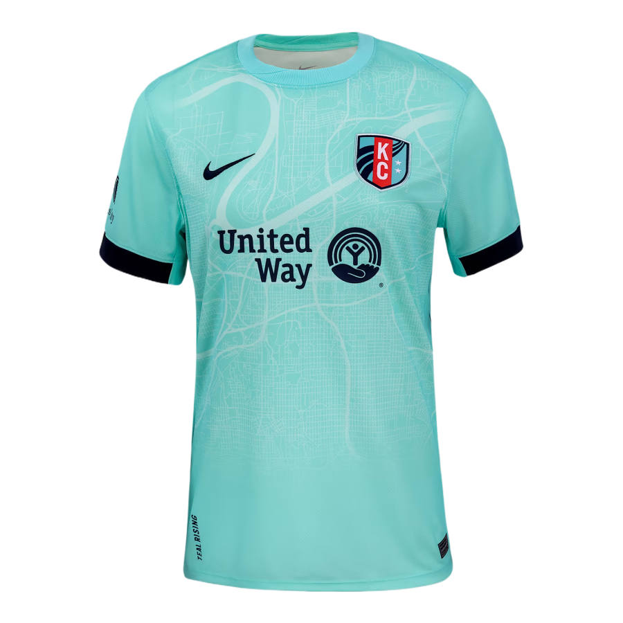 Nike Nike Temwa Chaŵinga Kc Current 2025 Stadium Away Women's Nike Dri-FIT Nwsl Replica Jersey