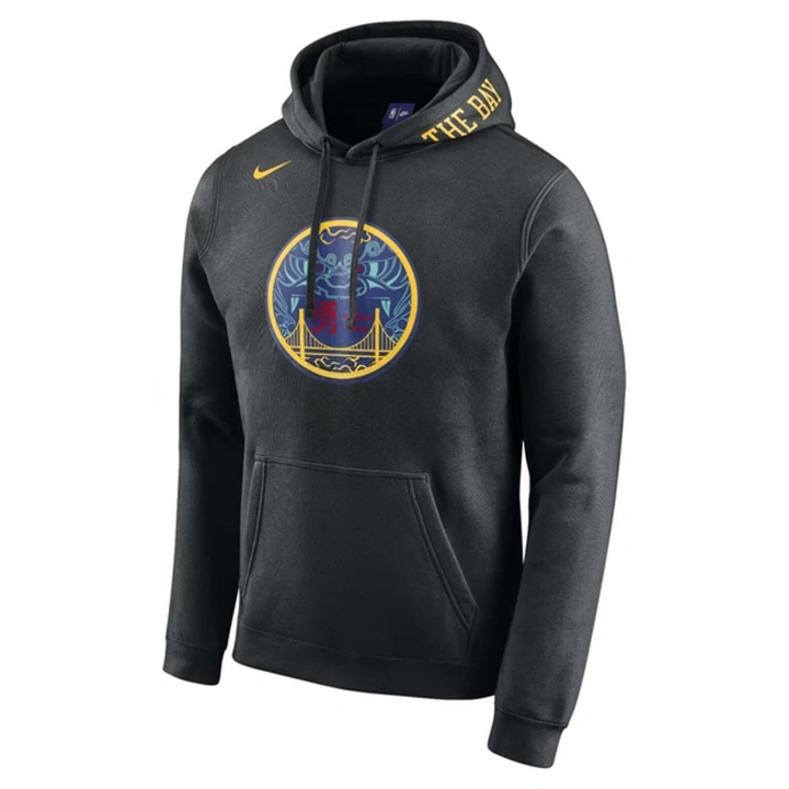 Nike Nike Swoosh CITY EDITION Golden State Warriors, Sports Fleece Lined Pullover Sweatshirt Men's