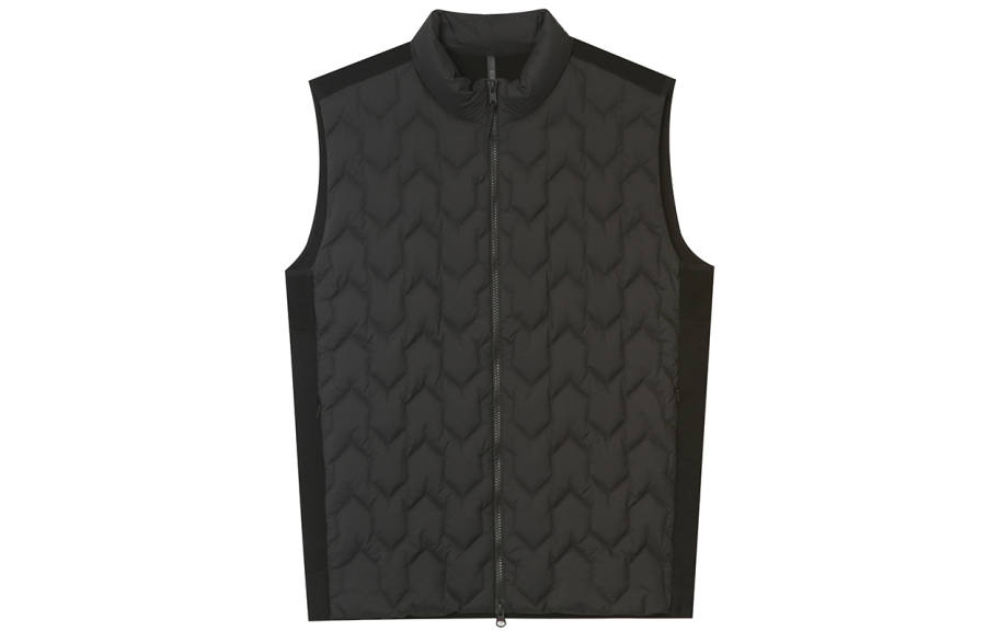 NAUTICA Vests Men's Black 0TB Stand Collar Moderate Other