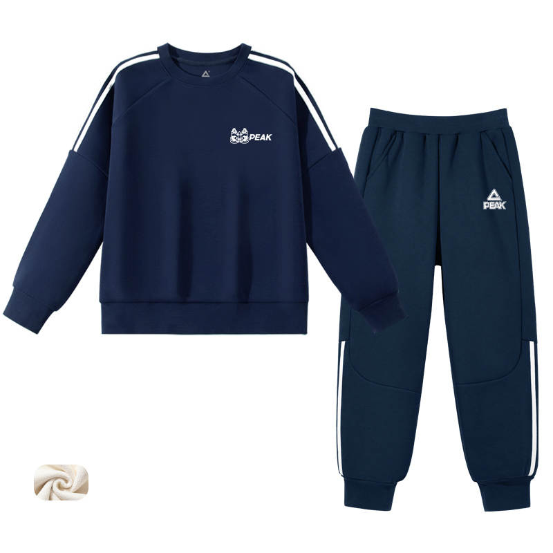PEAK Kids Casual Sportswear Crew Neck Moderate