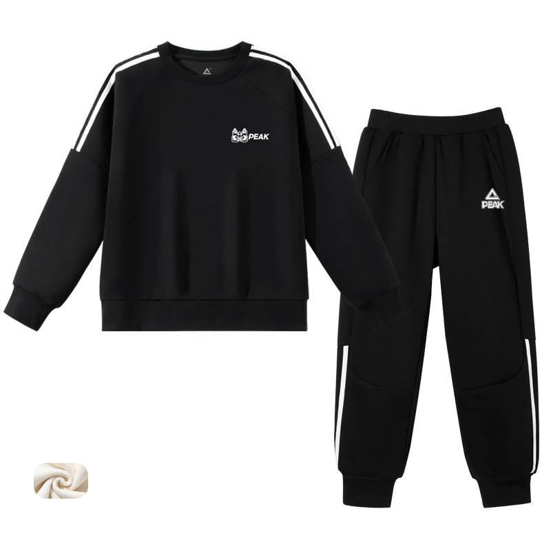 PEAK Kids Casual Sportswear Crew Neck Moderate