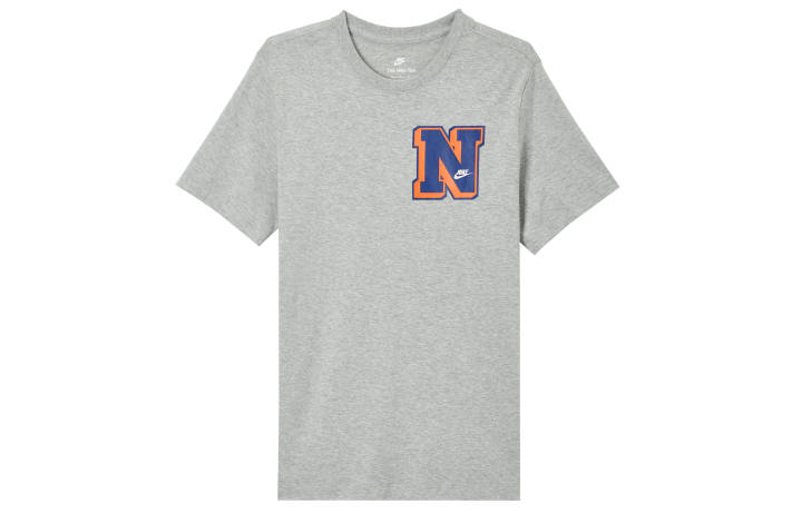 Nike Nike T Shirts Men's Dark Gray Crew Neck Moderate
