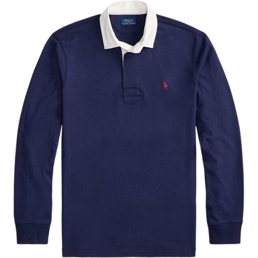 Polo Ralph Lauren Logo Embroidered Rugby Polo Shirt