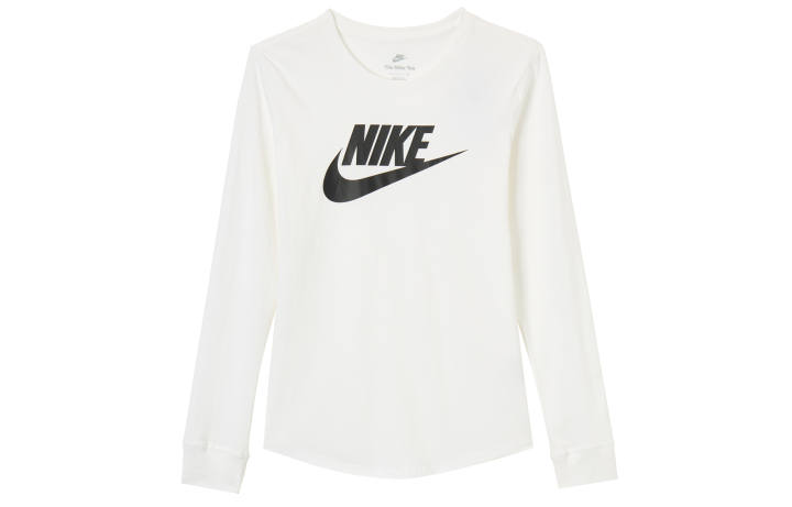 Nike Nike T Shirts Women's White Crew Neck Moderate Other