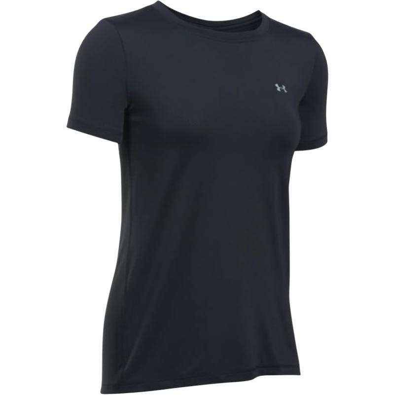 Under Armour T Shirts Women's Black Crew Neck