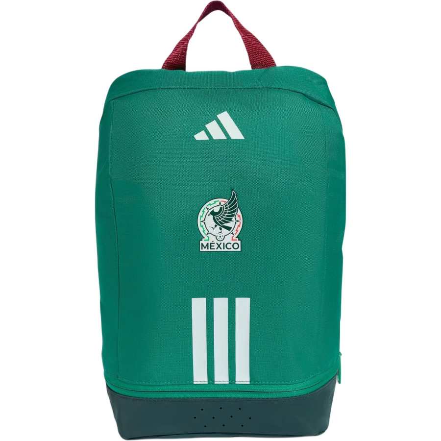 Adidas Adidas FootballMexico Polyester Travel Storage Bag Unisex Green & White