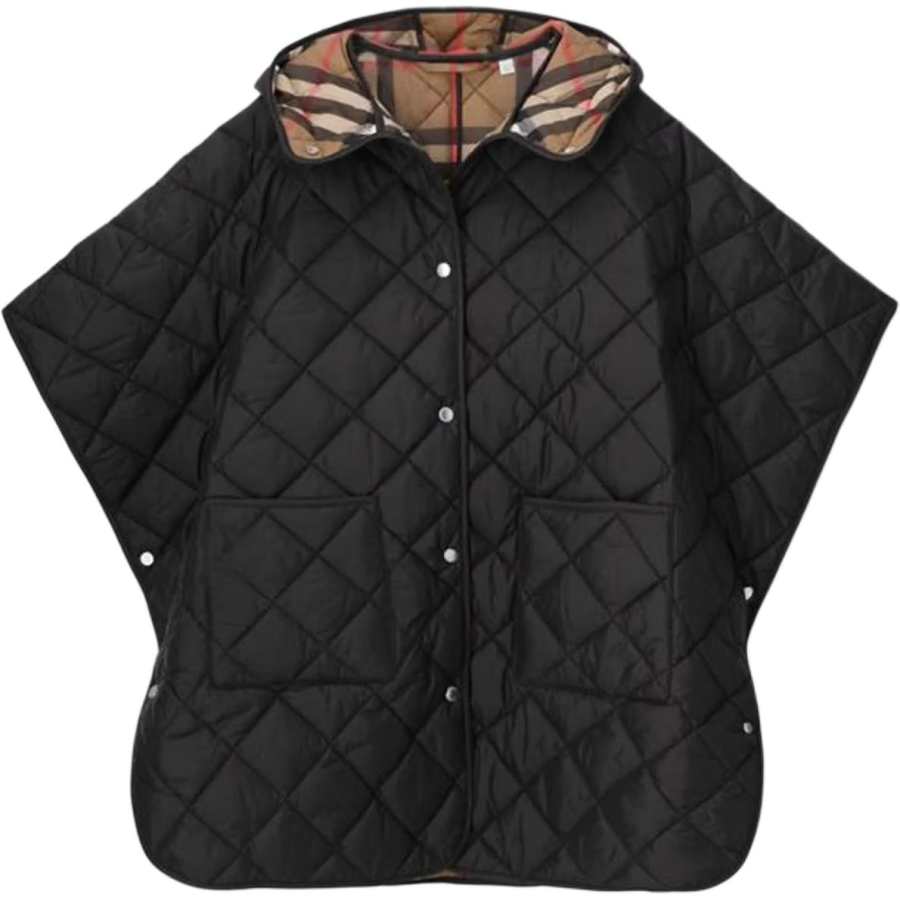 Burberry Cloaks Women's Black Moderate Other