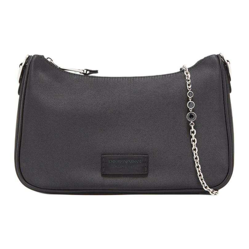 EMPORIO ARMANI Polyester Shoulder Bag Women's Black