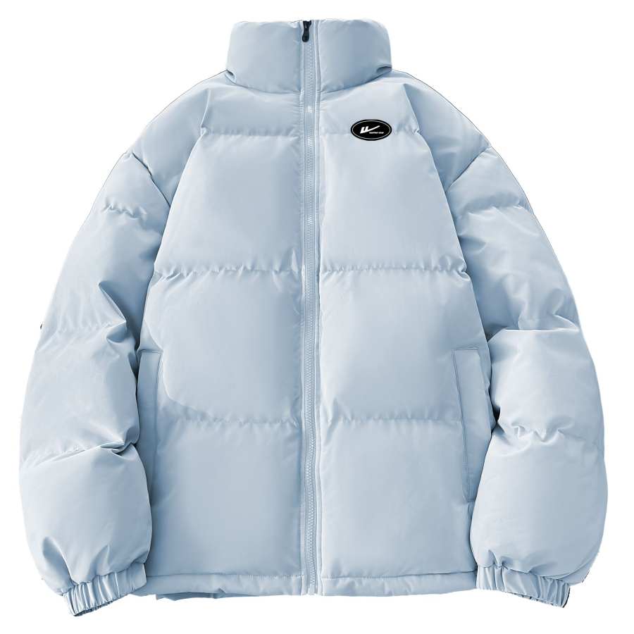WARRIOR WARRIOR Down Jackets Women's Stand Collar Thickened Quilted Down Jacket