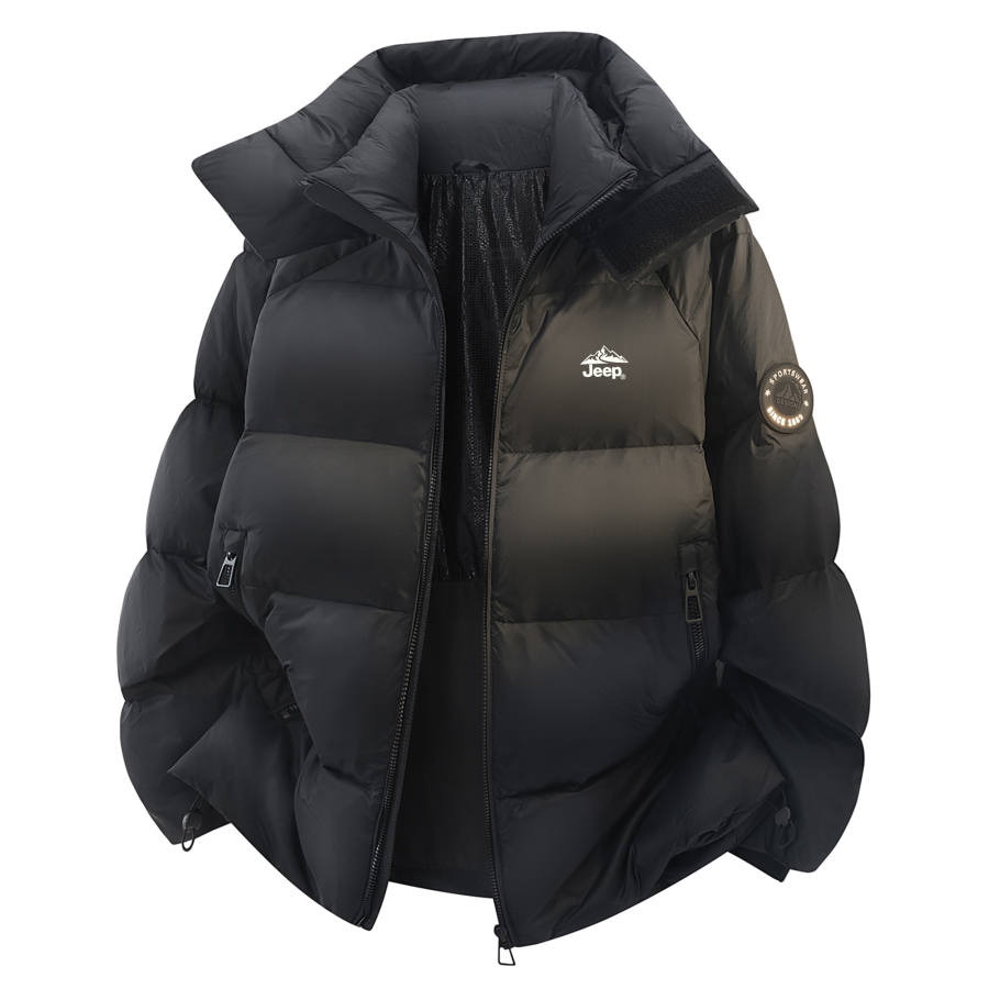 Jeep Jeep Down Jackets Unisex Hooded Thickened Puffer Jacket