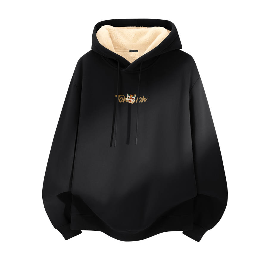 Tonlion Sweatshirts Unisex Hooded Thickened Heavyweight