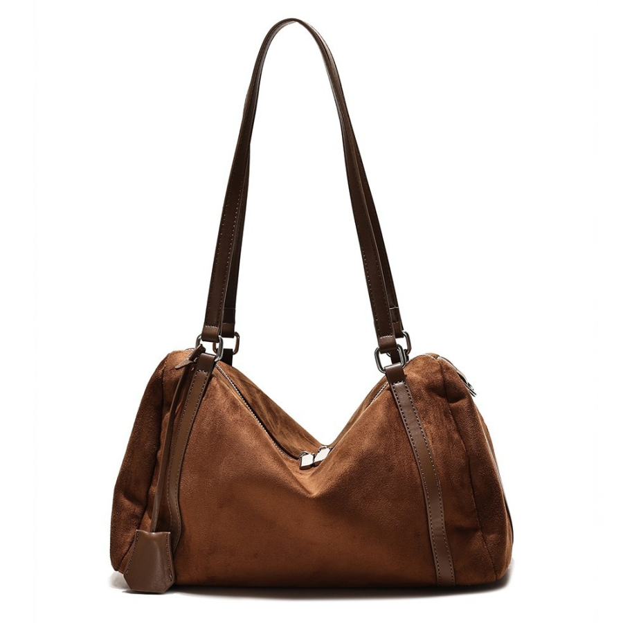 PAYOT Synthetic Leather Crossbody Bag, Shoulder Bag Regular Women's Mocha/Coffee/Black