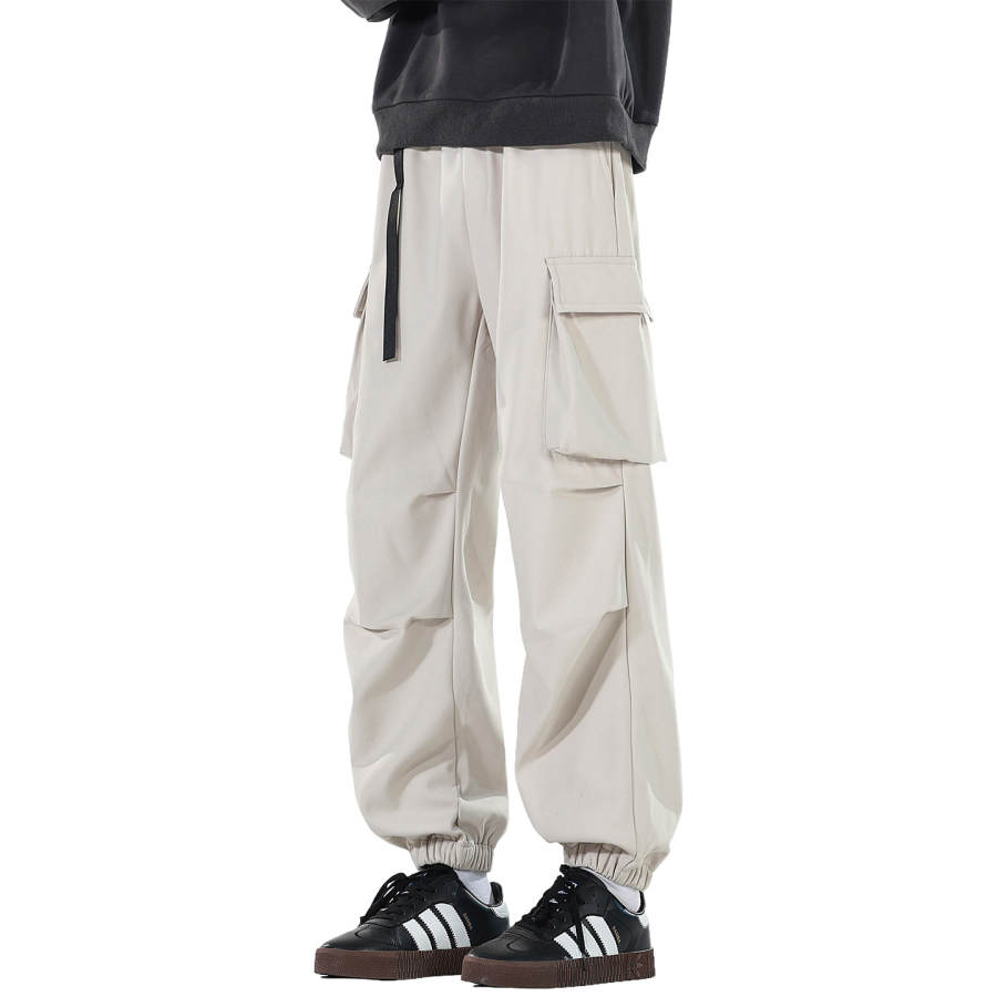BALENO Casual Pants Unisex Thickened And Fleece Lined Sweatpants