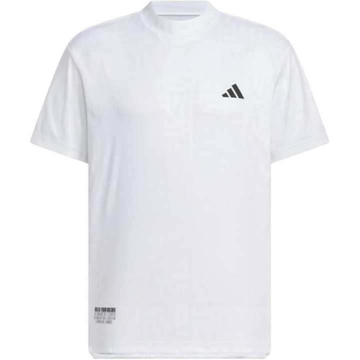 Adidas Adidas T Shirts Men's White Half Turtleneck