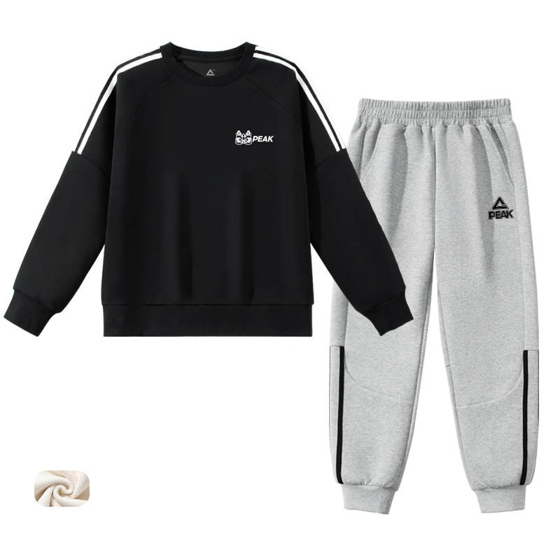 PEAK Kids Casual Sportswear Crew Neck Moderate
