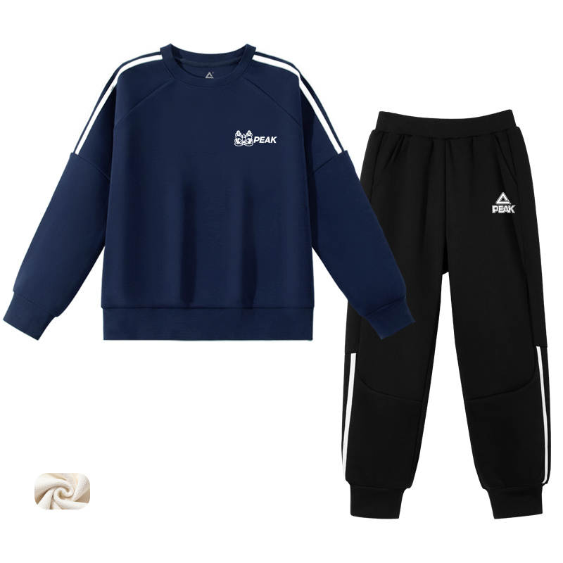 PEAK Kids Casual Sportswear Crew Neck Moderate