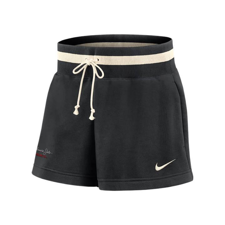 Nike Nike Phoenix Fleece College (Delaware State University) Women's Mid-Rise 4" Shorts