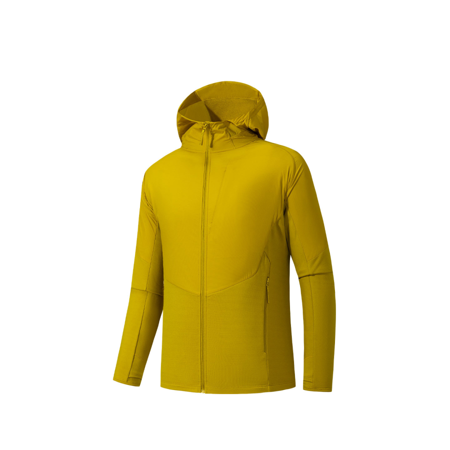 ANTA Jackets Men's Yellow Seal Hooded Moderate Other