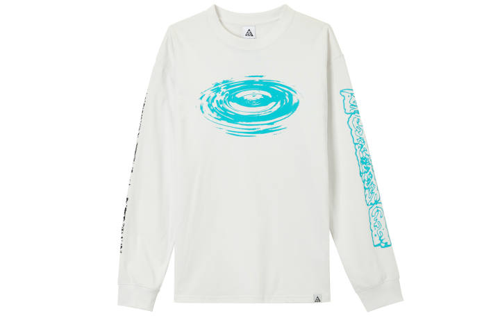 Nike Nike T Shirts Men's White Crew Neck Moderate Straight Fit
