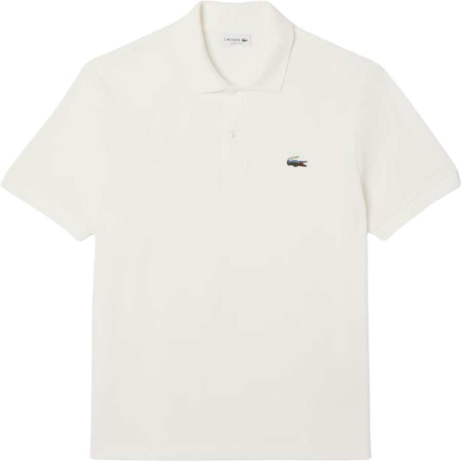 Lacoste Classic Fit Landscape Crocodile Pique Polo Shirt