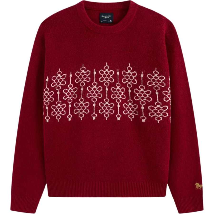 Abercrombie&Fitch Horse Year Spring Festival Collection Knitwear Unisex