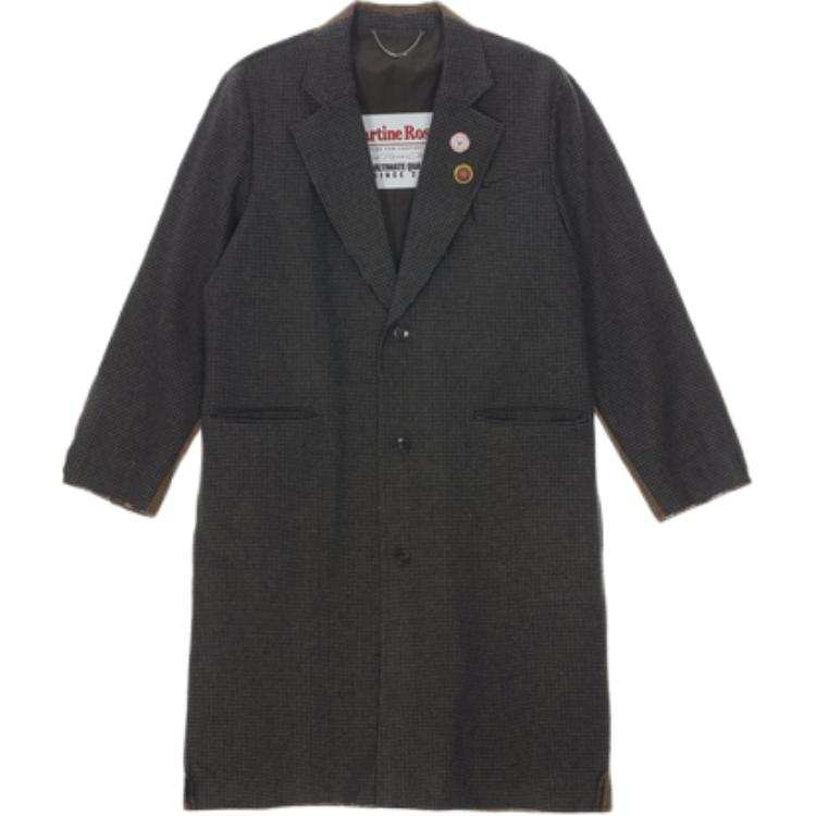 Martine Rose Martine Rose Two-Toned Single-Breasted Coat