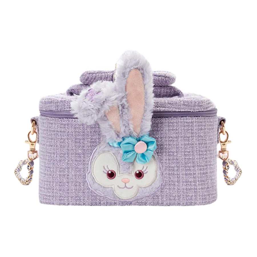 Disney Fabric Box Bag Crossbody Bag Unisex Purple