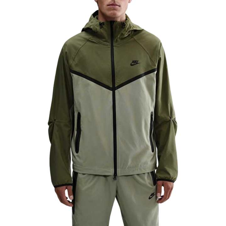 Nike Nike WINDRUNNER Jackets Men's Light Army Green/Medium Olive Green/Black Hooded Moderate Other