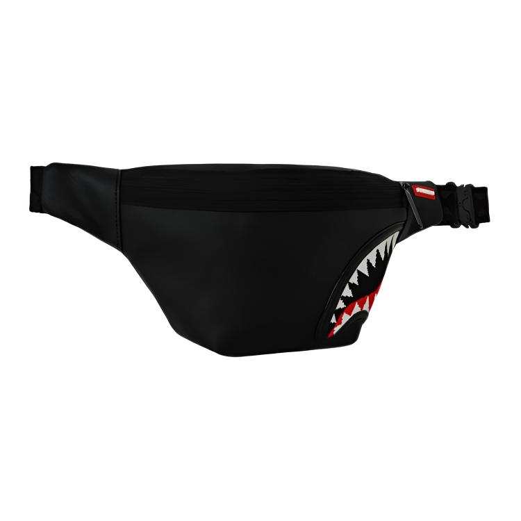 SPRAYGROUND PVC Fanny Pack Unisex Black