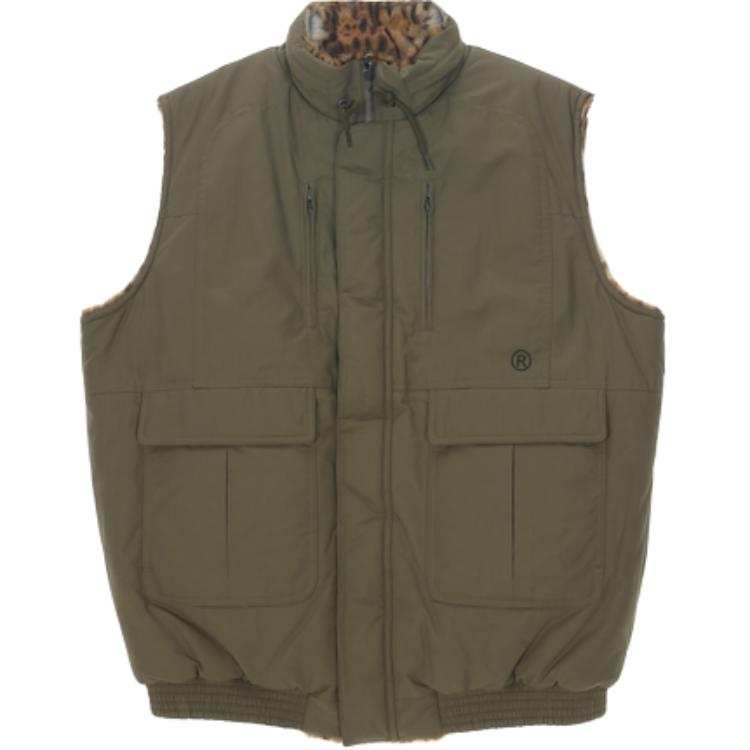 Martine Rose reversible faux-fur gilet