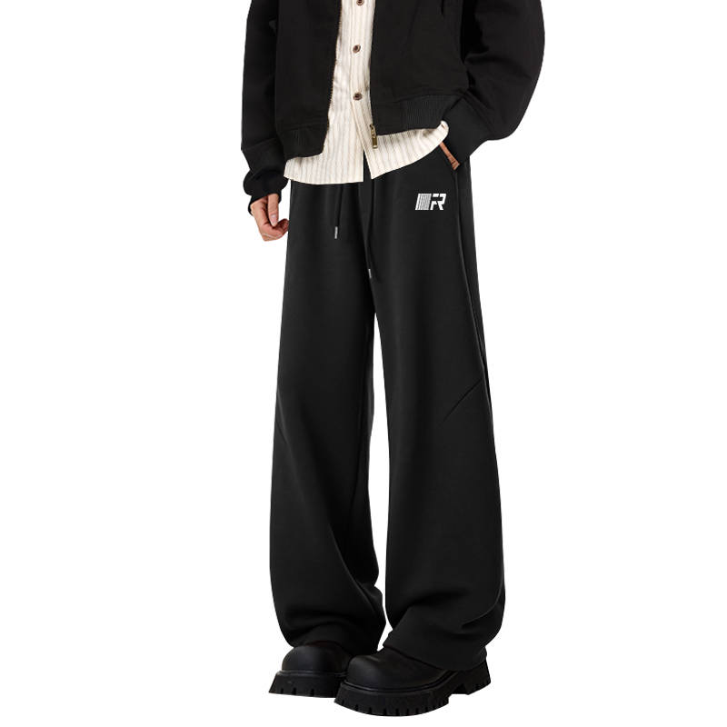 Tonlion Casual Pants Unisex Thickened And Fleece Lined Scimitar Pants