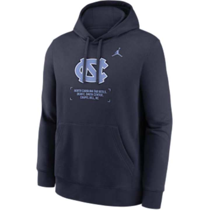 Nike Nike North Carolina Club Basketball 2-Hit Men's Nike College Pullover Hoodie