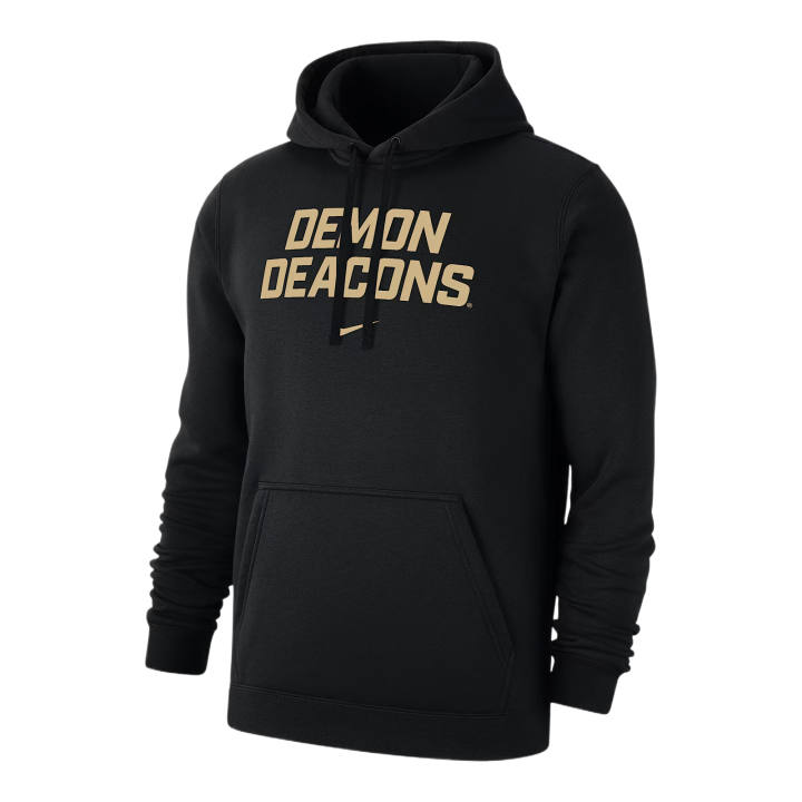 Nike Nike Wake Forest Club Fleece Men's Nike College Pullover Hoodie