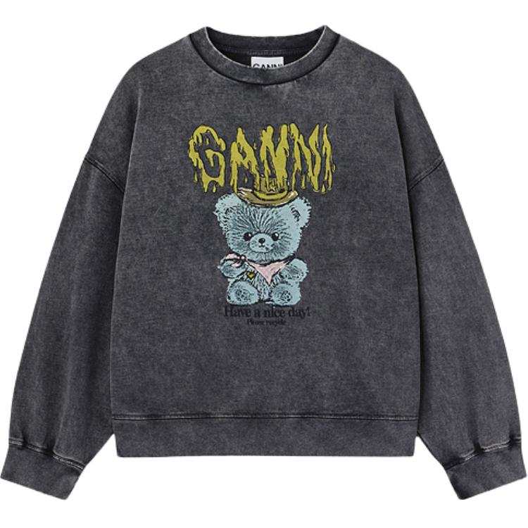 Ganni graphic-print sweatshirt