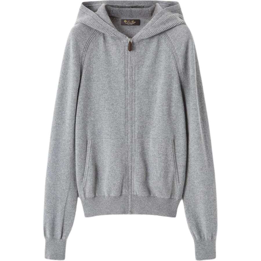 Loro Piana Merano knitted bomber jacket
