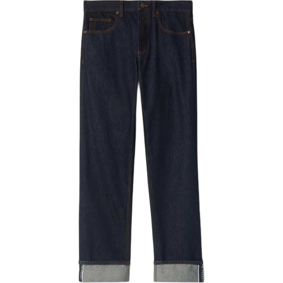 Burberry Straight Turn-Up Jeans