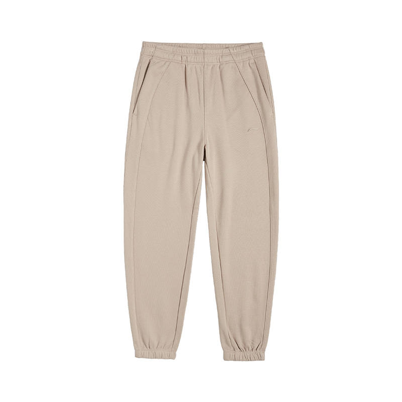 Li-Ning Li Ning Casual Versatile Fashion Slimming Fleece Lined Sweatpants Women's
