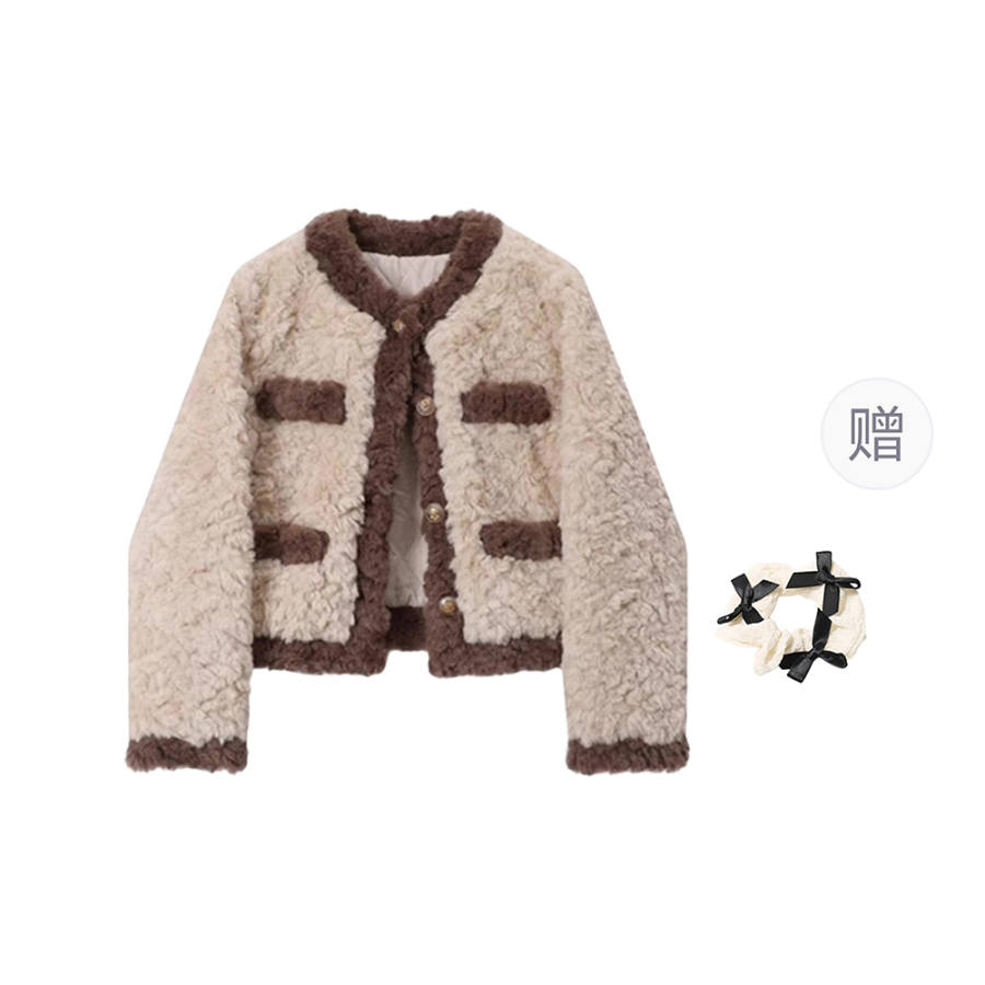 CPAURA Velvet feel Coat Women's