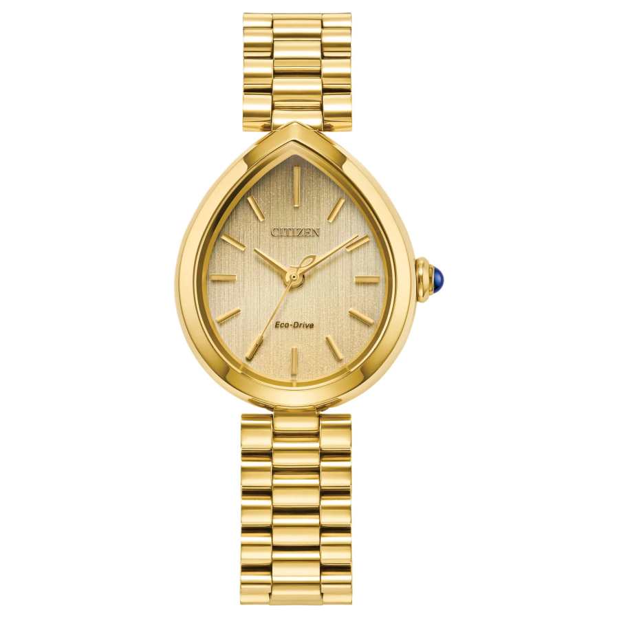 CITIZEN Eco Drive Light Powered Quartz Movement Stainless Steel Strap Watch 26*31mm Women's Watch