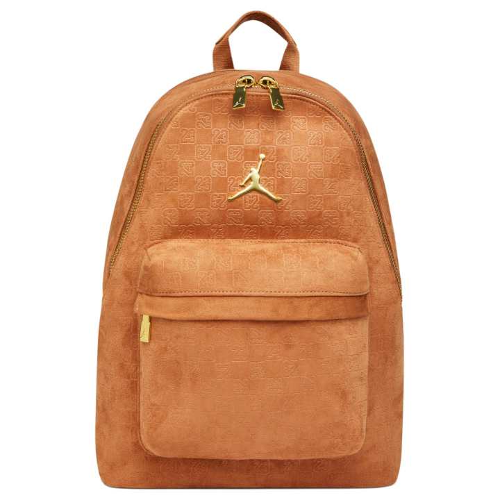 Jordan Jordan Monogram Polyester Backpack Men's Brandy