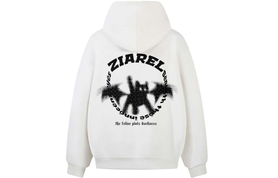 ZIAREL Sweatshirts Unisex Hooded Moderate Heavyweight