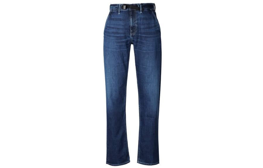 Timberland Jeans Men's Blue Moderate Straight Fit Pants